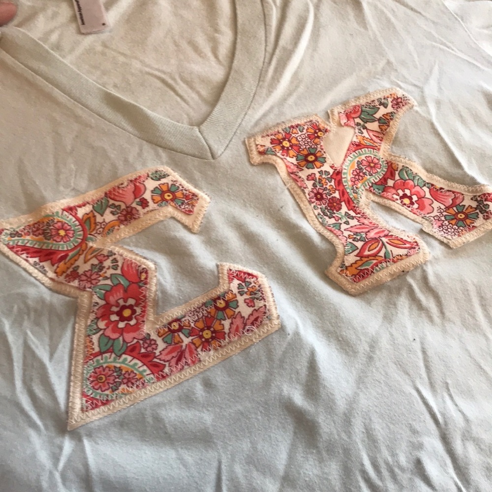 Sigma Kappa Floral Stitch T-shirt